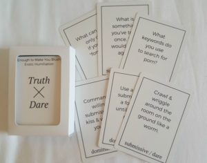 New!! Humiliation Truth or Dare Game - available now! - Enough To Make ...